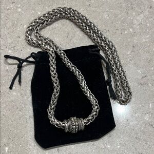 Vintage Braided Chain Necklace